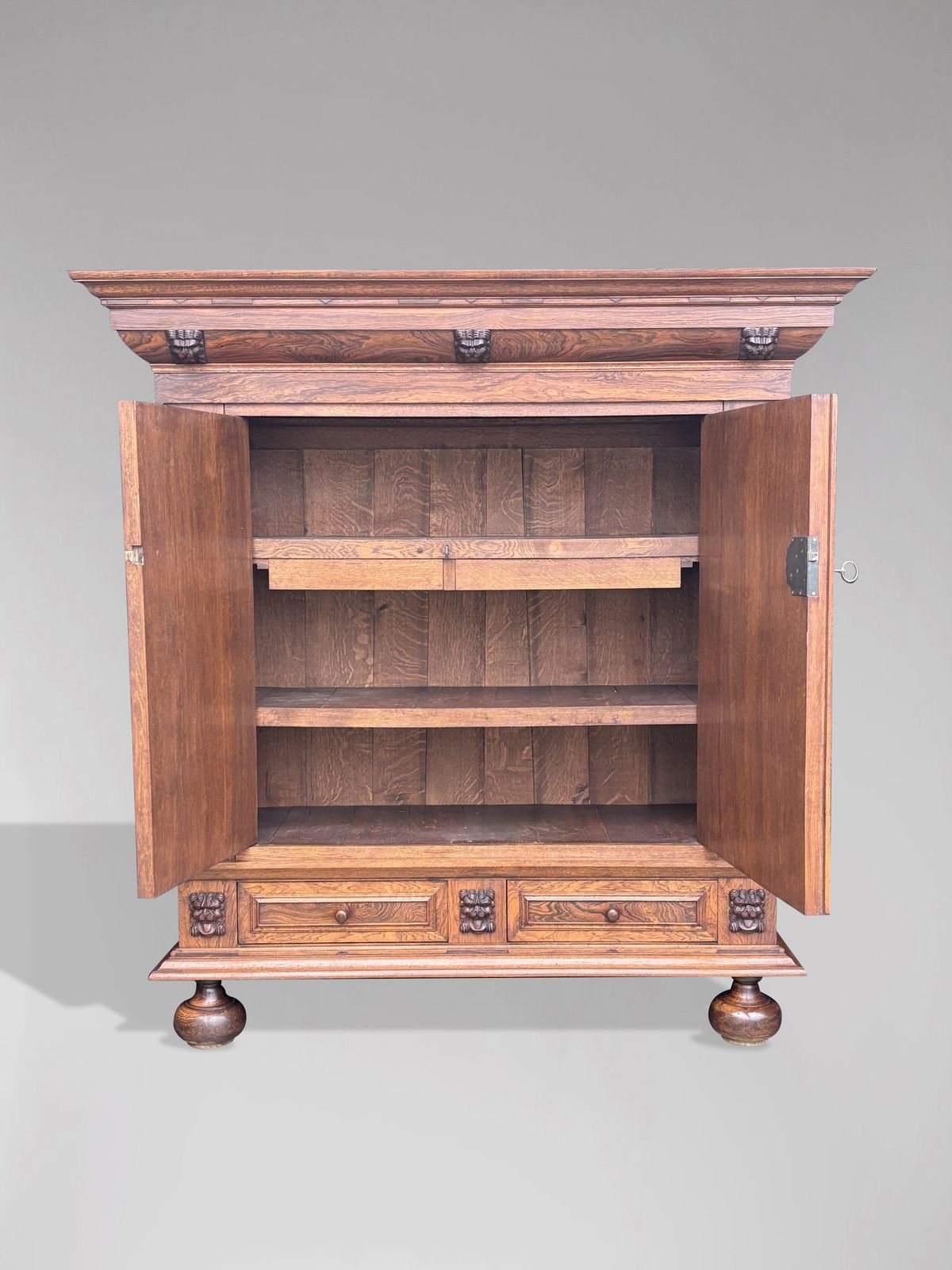 19th Century Dutch Rosewood Renaissance Cabinet photo buy