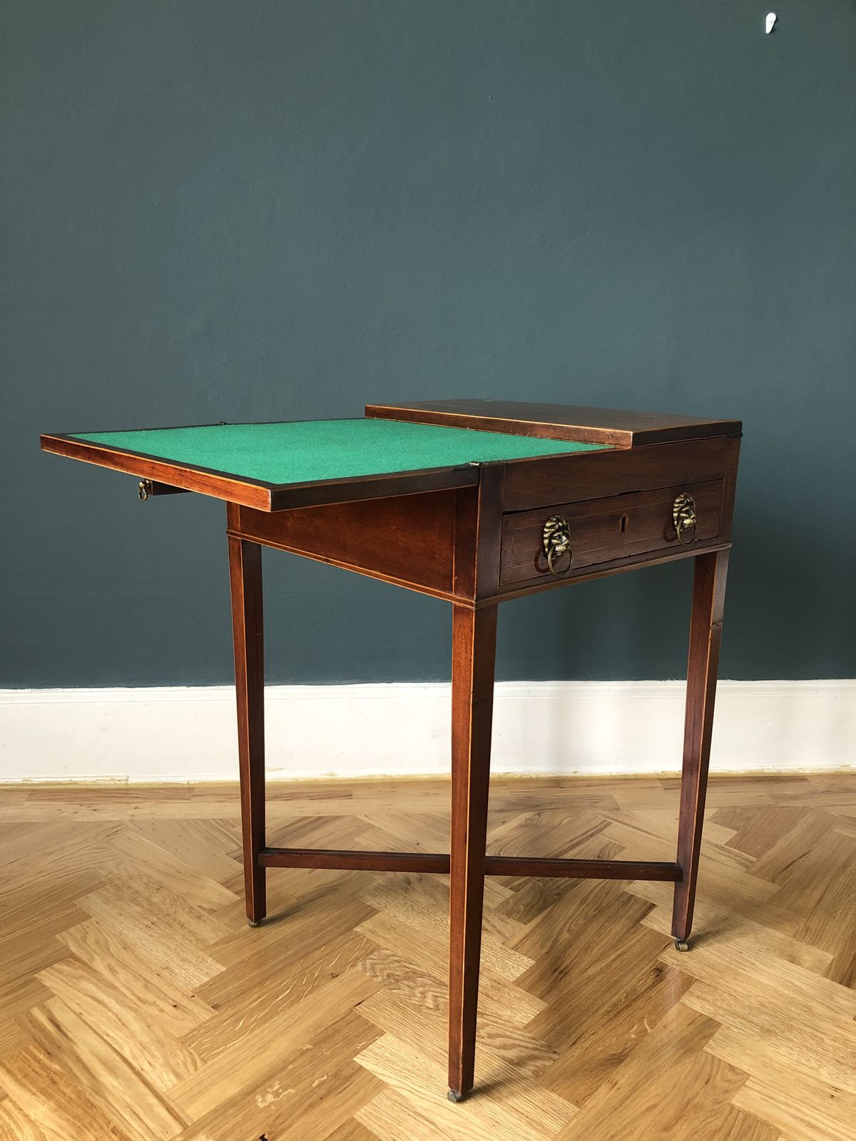 photo furniture Regency Antique Card Or Games Table