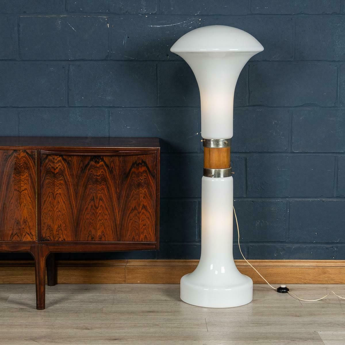 20th Century Italian Table / Floor Lamp By Carlo Nason For Mazzega C.1970 photo for sale