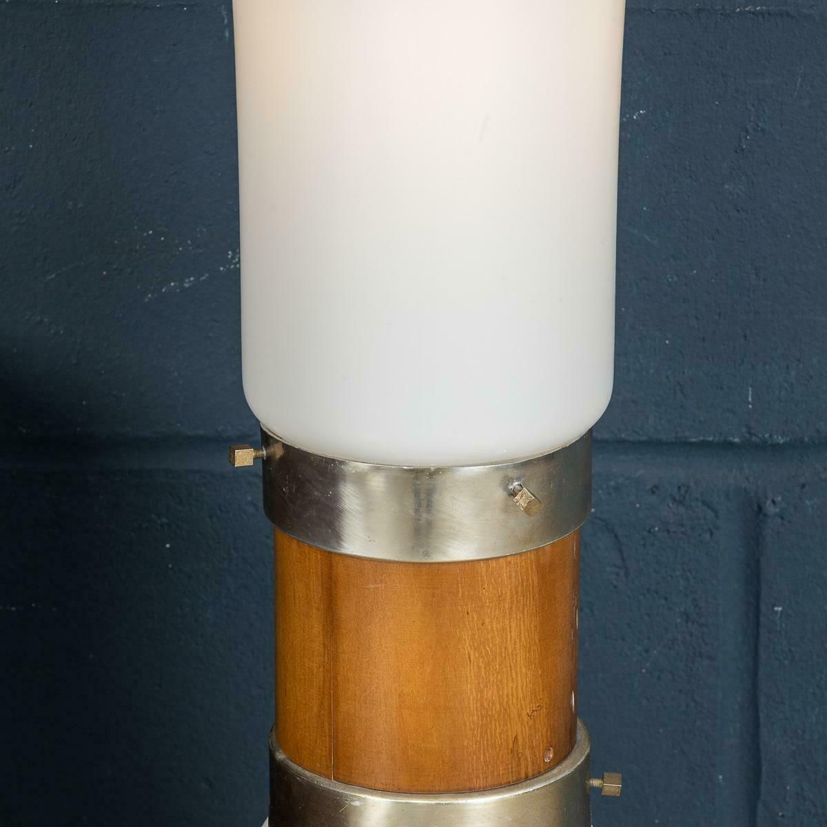 20th Century Italian Table / Floor Lamp By Carlo Nason For Mazzega C.1970 photo vintage