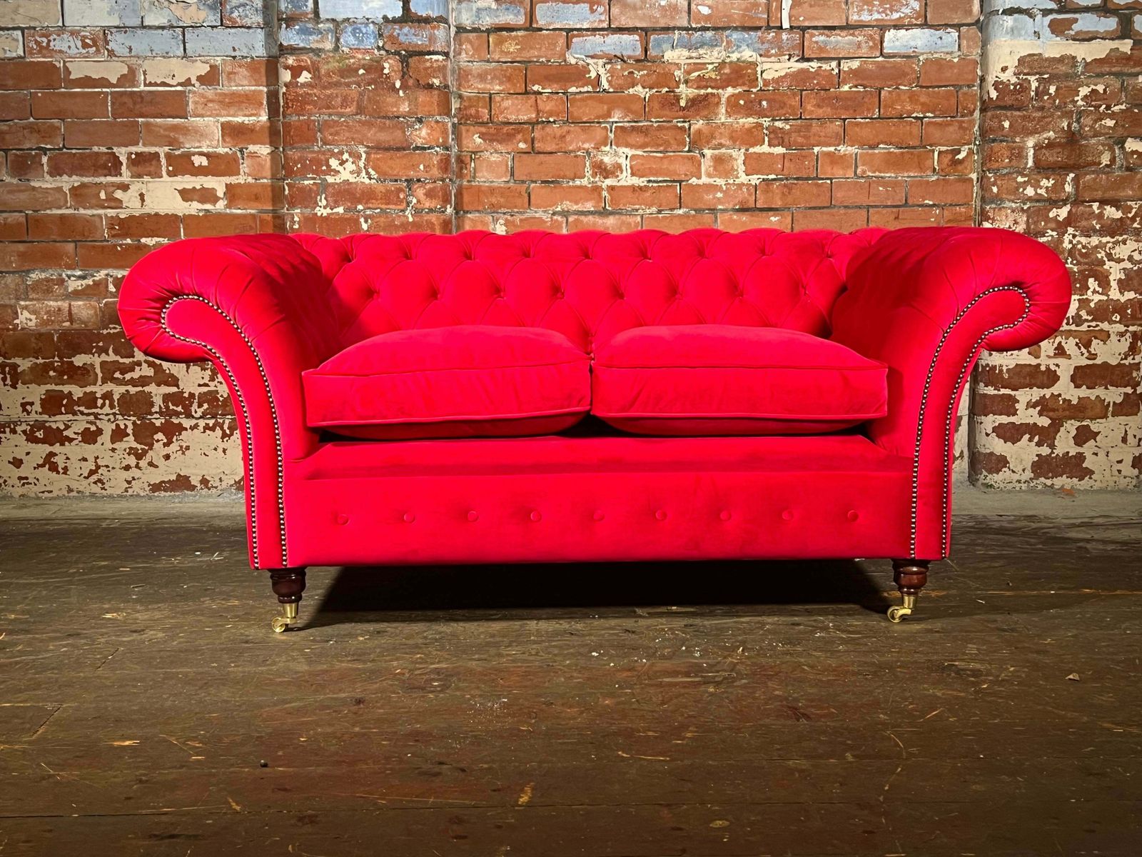 2 Seat London Ex Display In Premium British Velvet