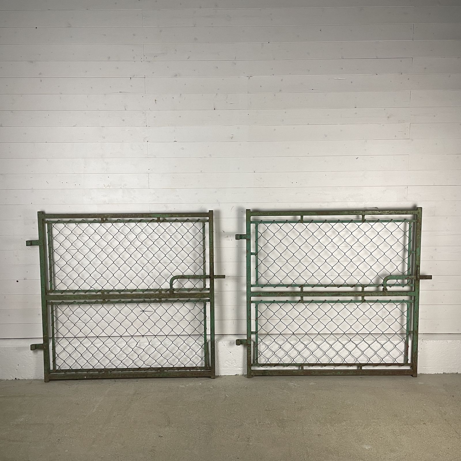Two Reclaimed Steel Gates