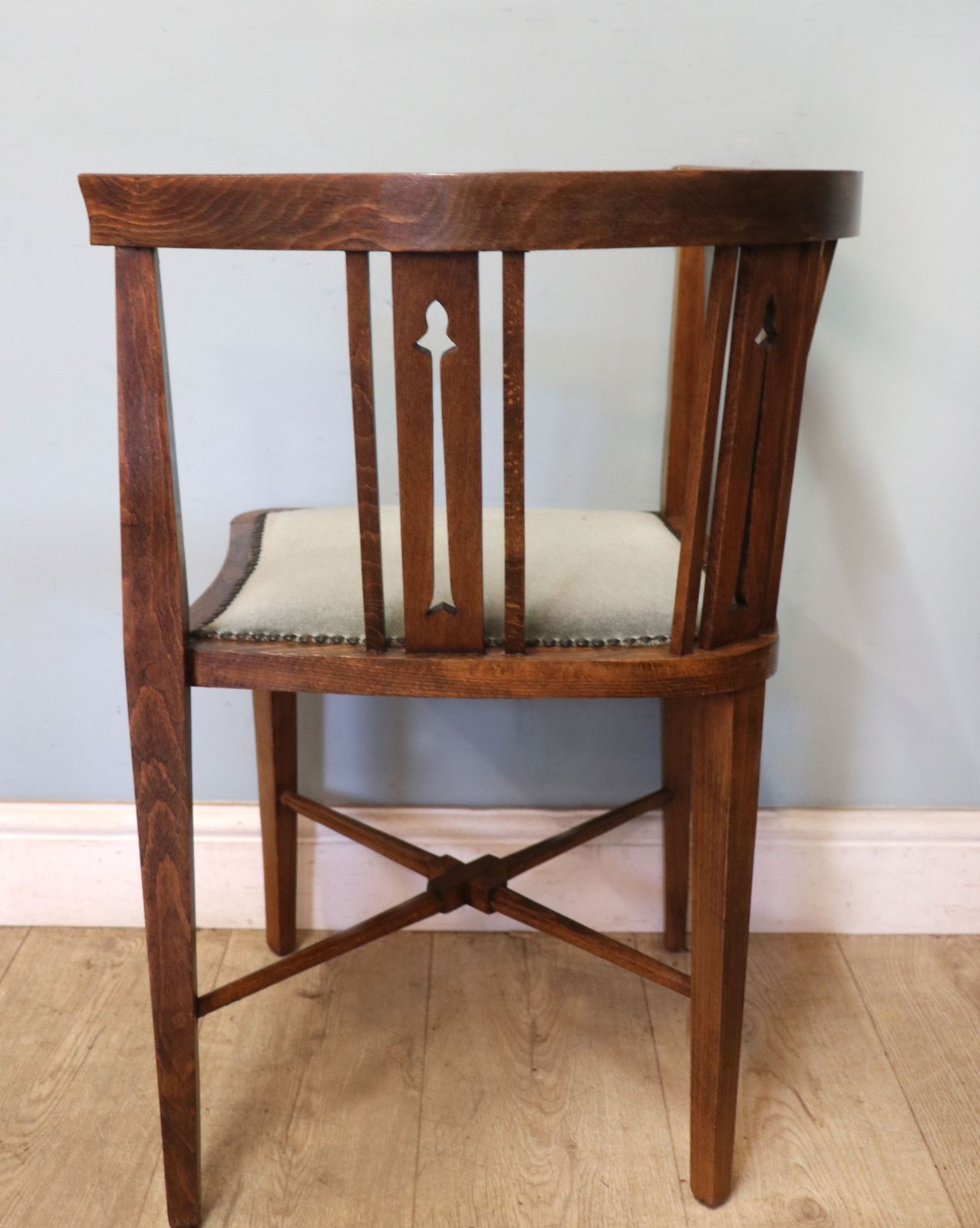 A Fantastic & Very Rare Pair Of Corner Chairs. photo vintage