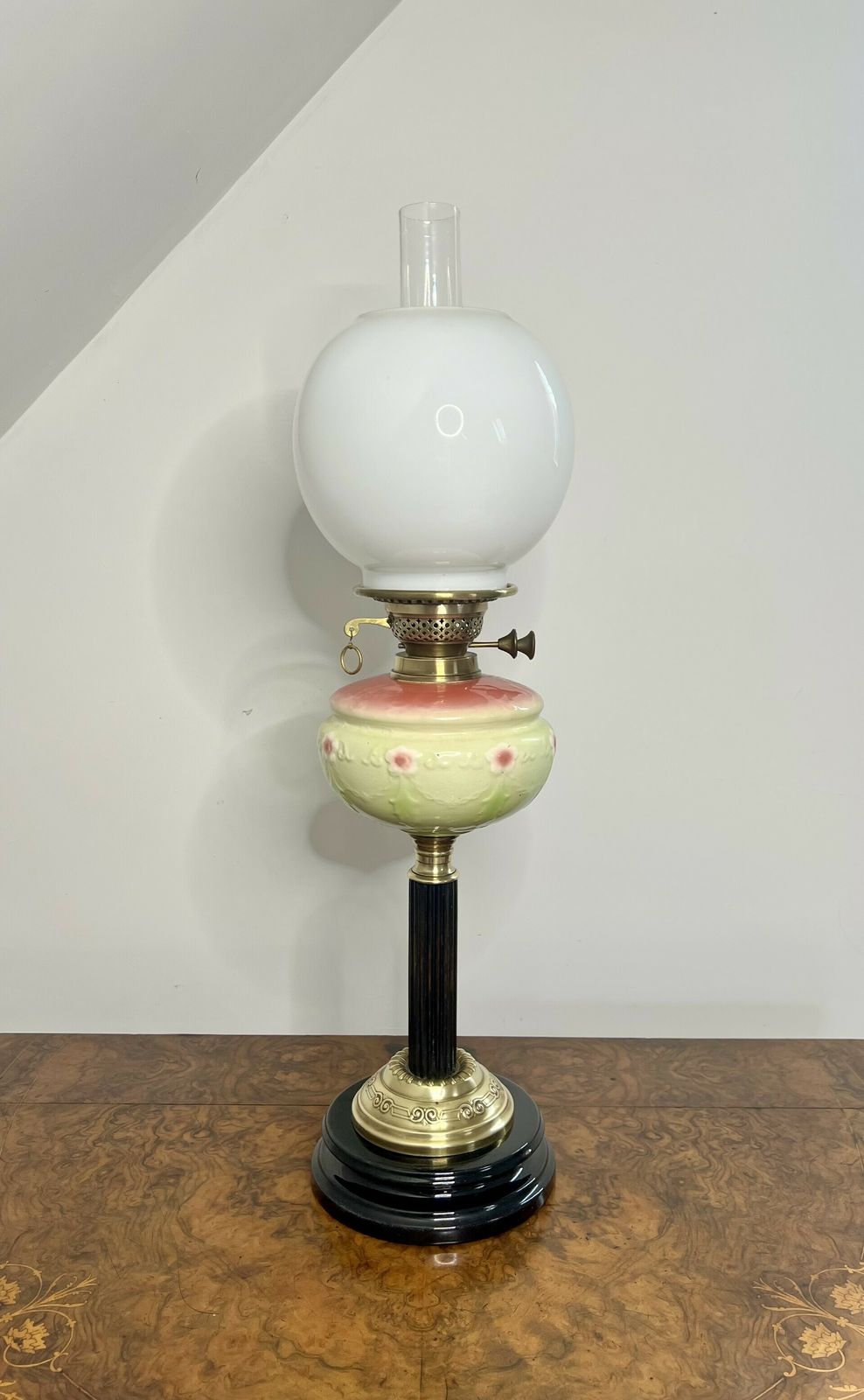 Stunning Quality Victorian Oil Lamp photo Home Decor