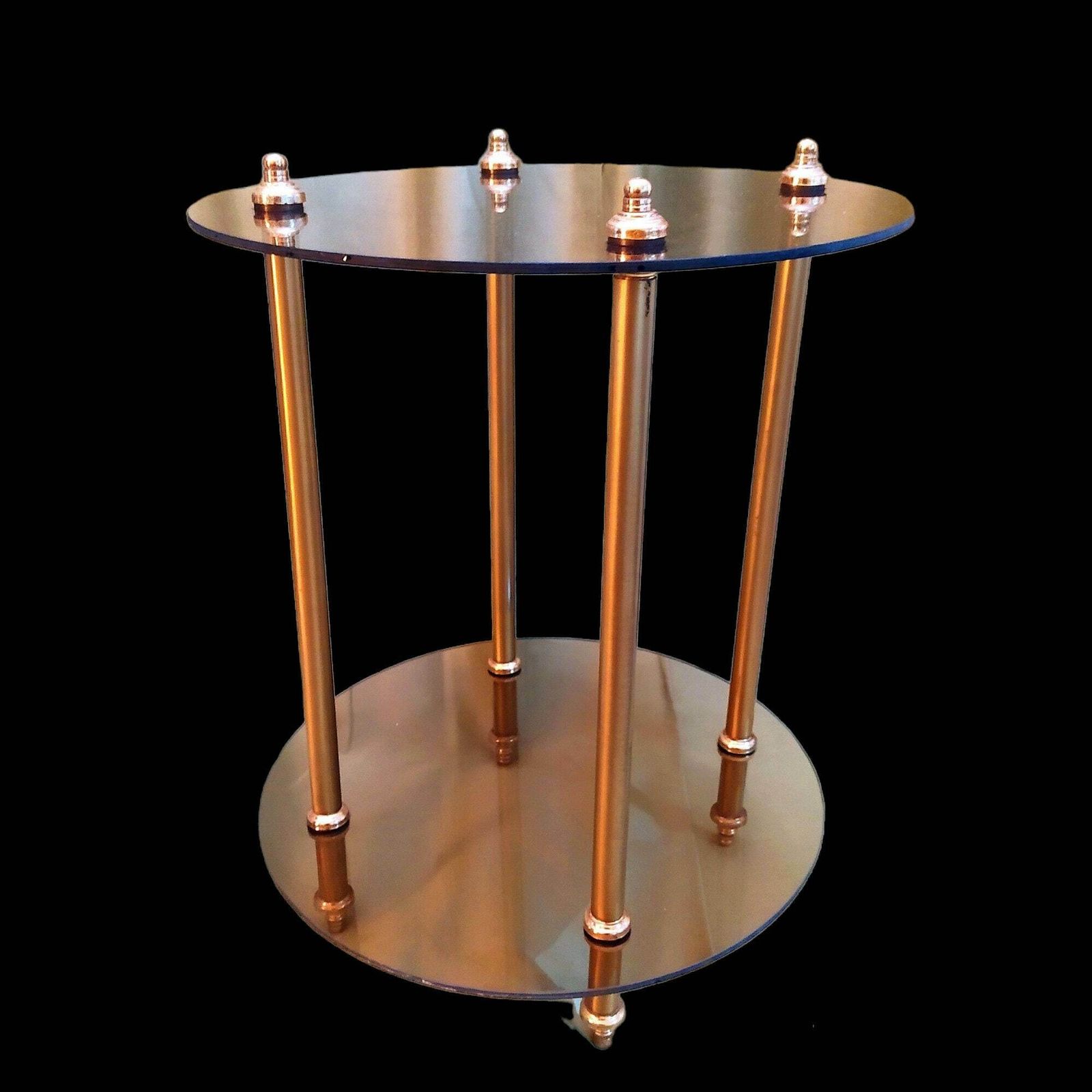 2 Tiered Brass étagère, By Maison Jansen photo for sale