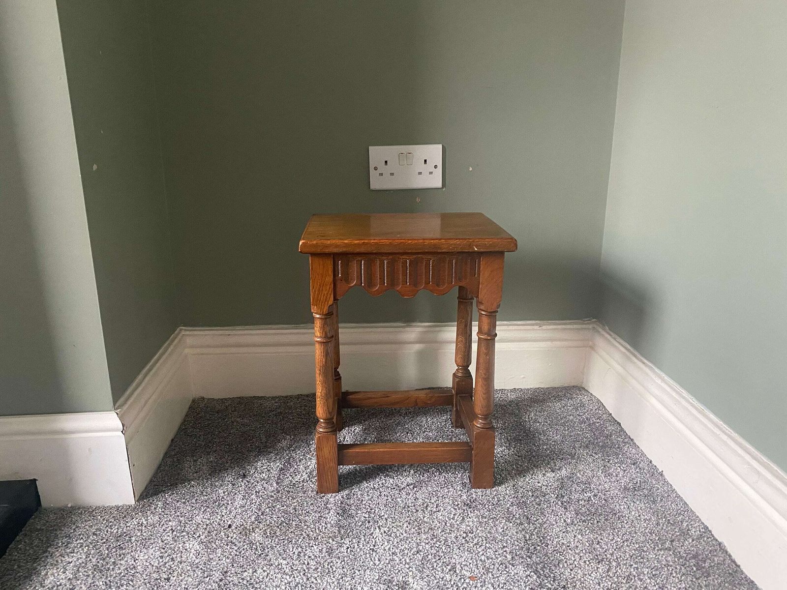 Antique Vintage Plant Stand, Side Table, Coffee Table, Occasional Table photo for sale