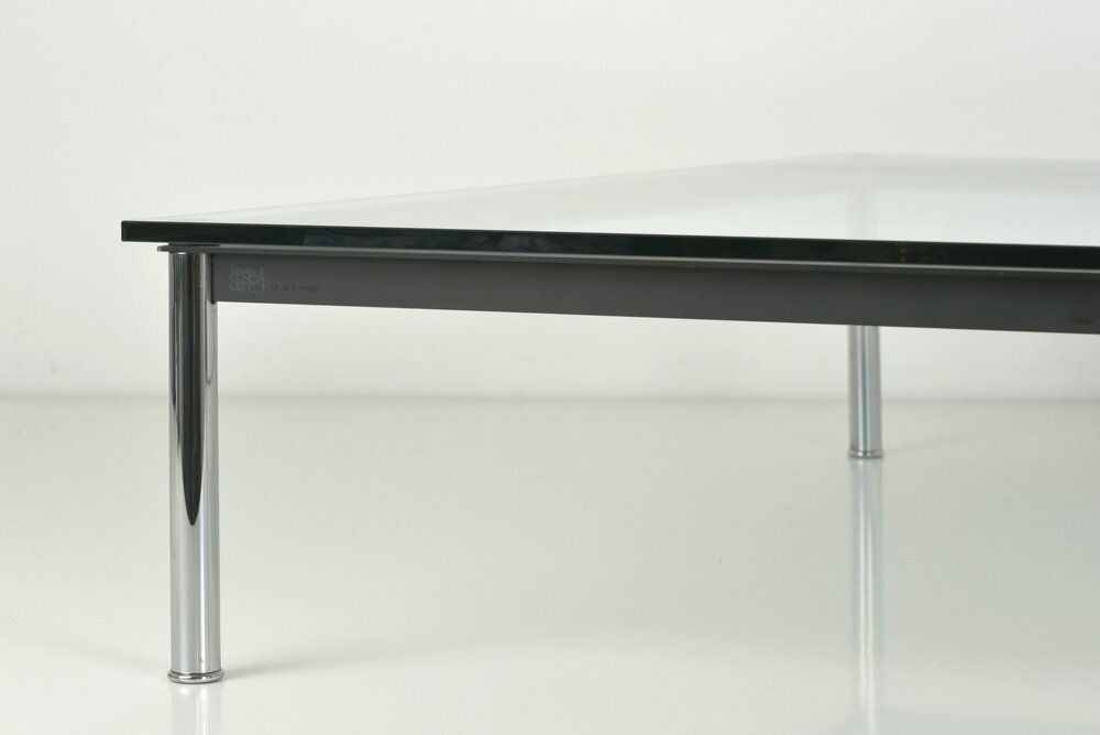 Low Side Table Lc 10 P By Le Corbusier For Cassina, Italy, 1980s photo furniture