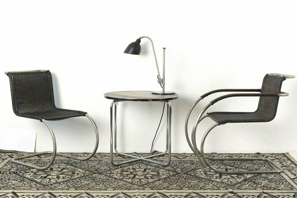 Mr 10 Chair By Mies Van Der Rohe For Berliner Metallgewerbe Josef Müller, Germany, 1927 photo Furniture