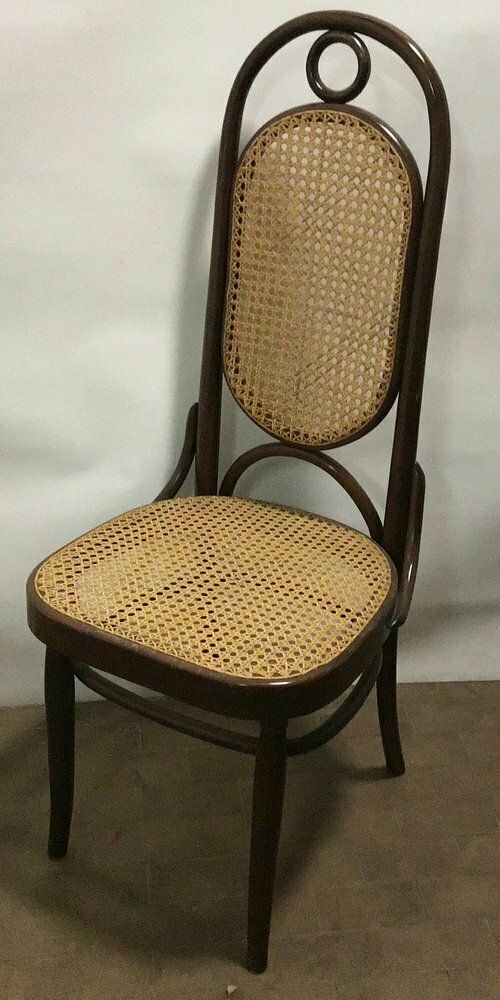 Thonet Chairs Cardinal Model, Sitting And Back In Paglia Di Vienna, Perfect Condition. Creator 	Michael Thonet Manufacturer 	Thonet Design Period 	Be photo 621.0