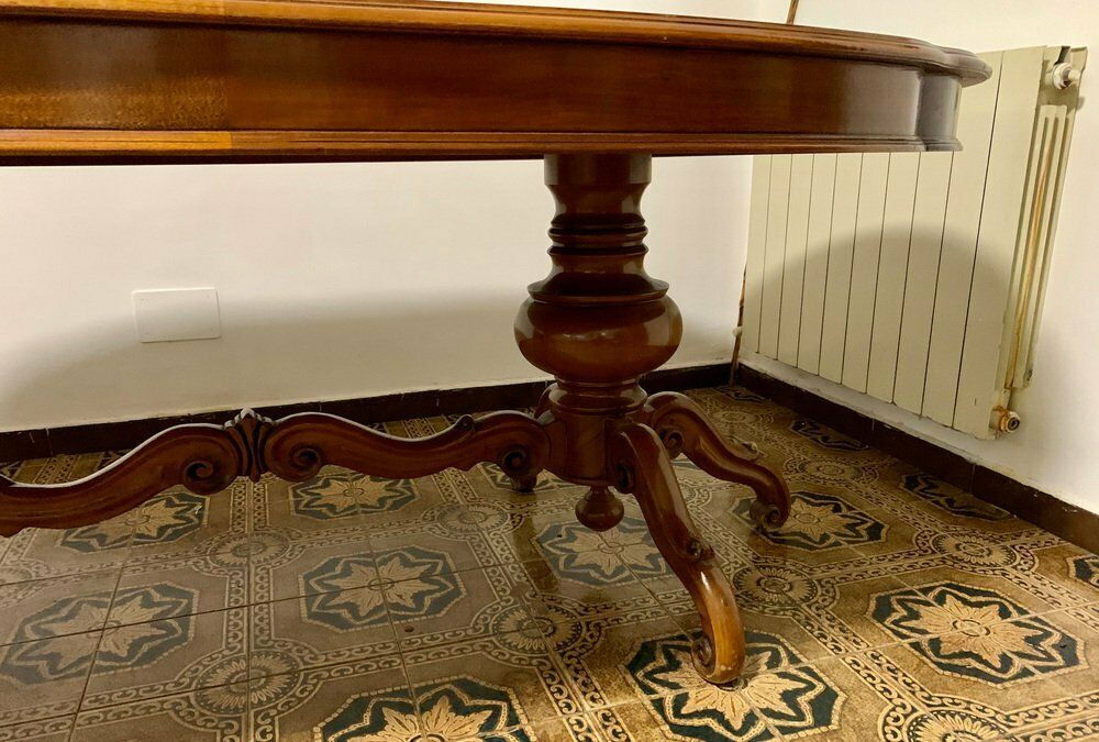 Chippendale Dining Table, 1950s photo for sale