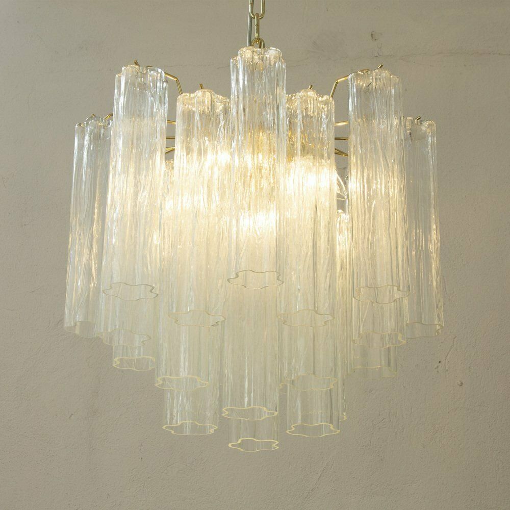 photo furniture Italian Murano Glass Murano Glass Suspension Lamp, 1990s