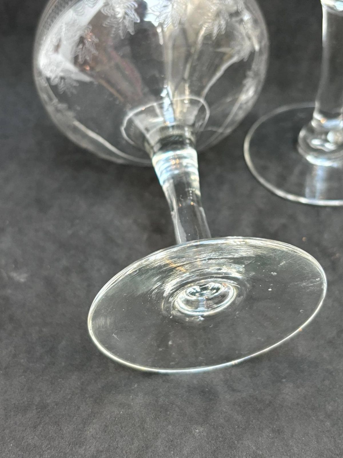 photo furniture Champagne Coupes 2 Antique Crystal Cut Coupes 1920s French Set 2 Stem Bar Cart Decor Wedding Bartender Cocktail Glasses Gift Toast Wedding