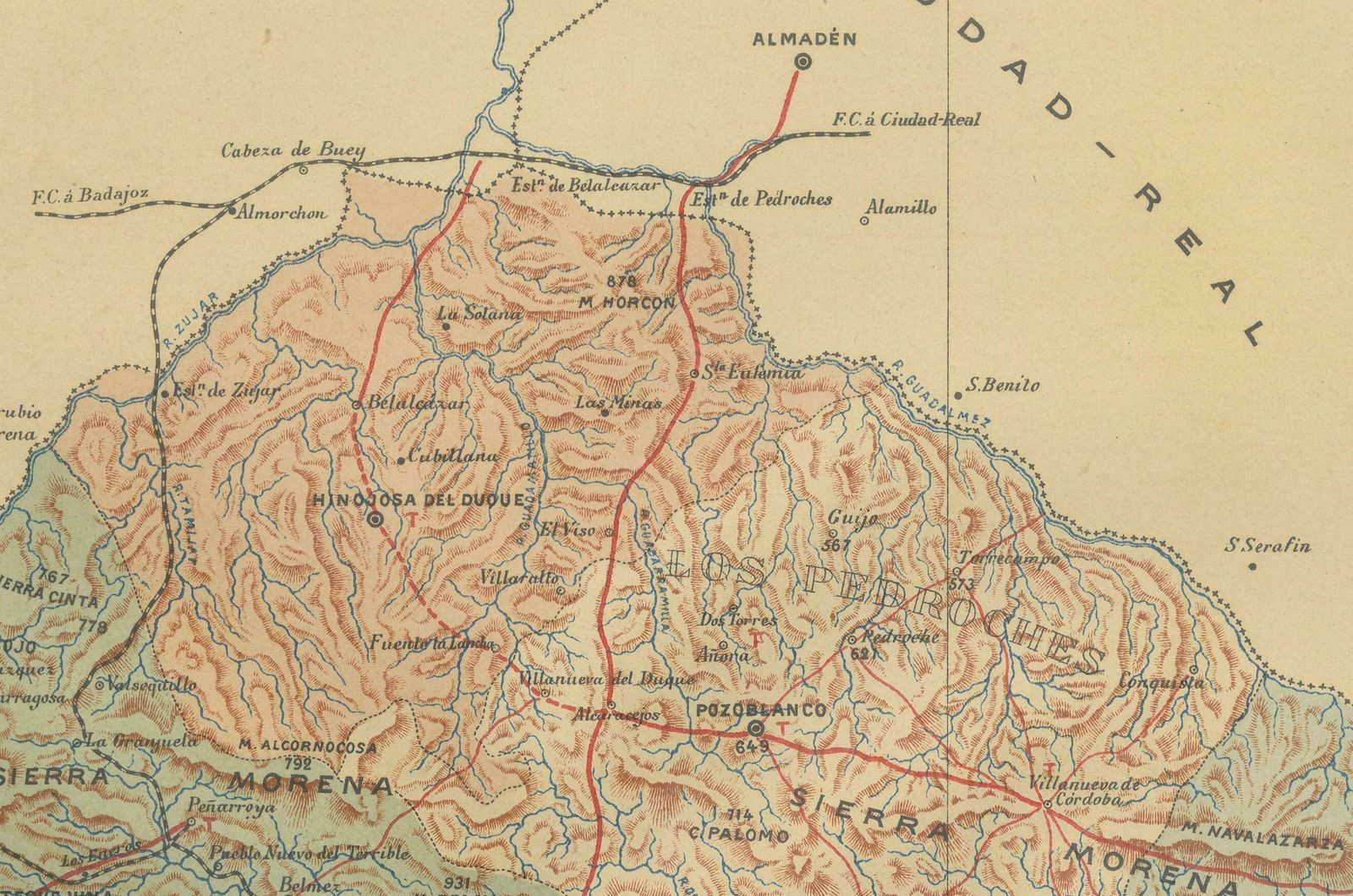 Córdoba 1901: A Cartographic Journey Through Andalusia’s Heartland In Spain photo furniture