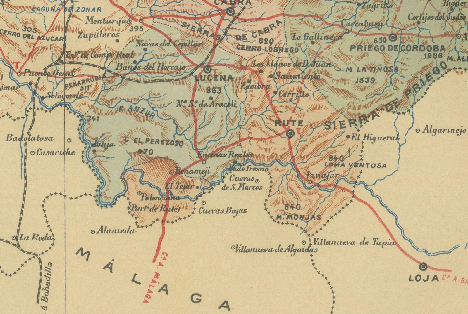 Córdoba 1901: A Cartographic Journey Through Andalusia’s Heartland In Spain photo Art