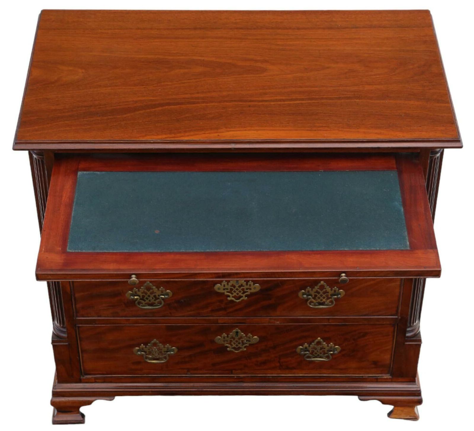Antique Fine Quality Georgian Late 18th Century Mahogany Batchelor's Chest Of Drawers photo 1995.0
