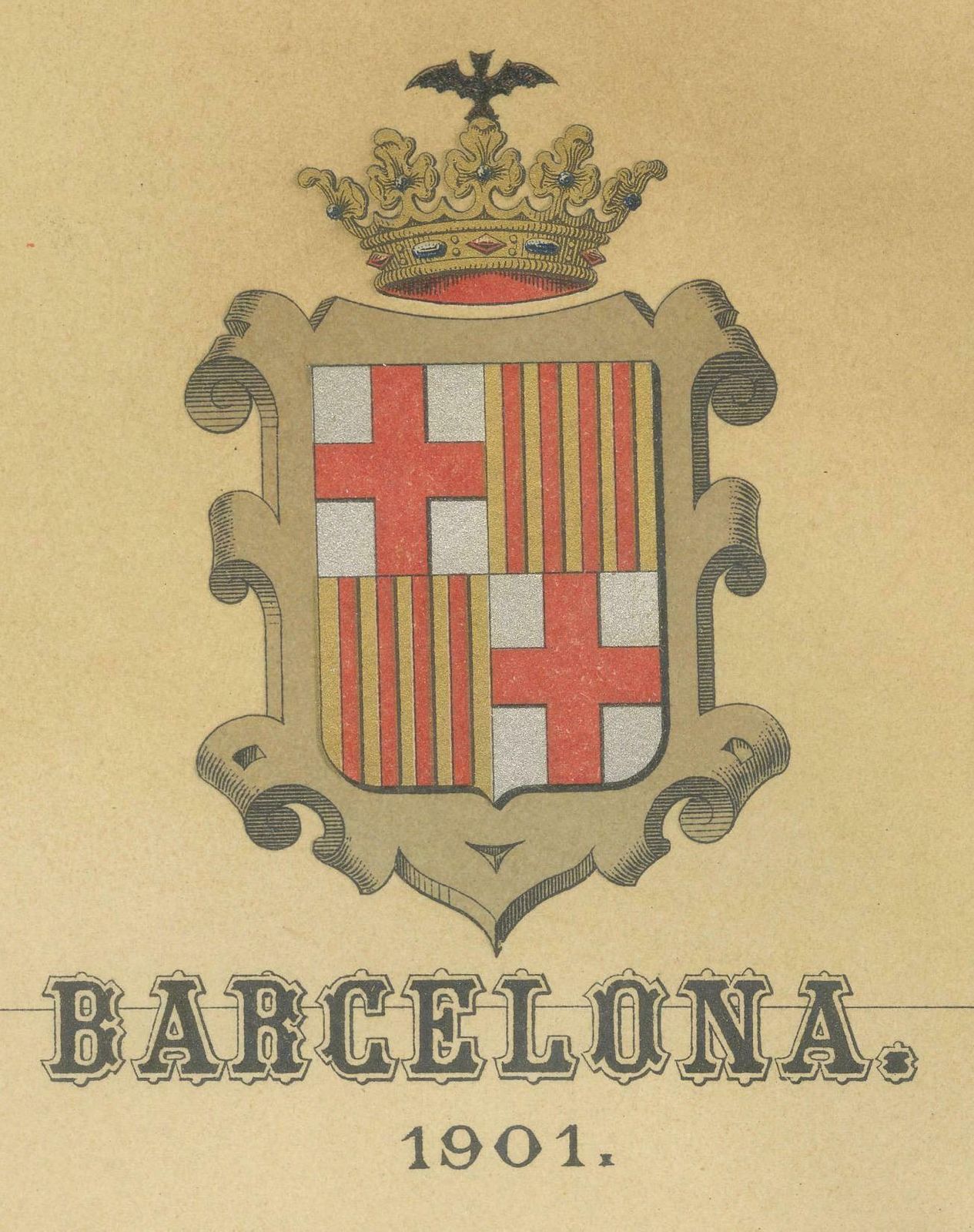 Barcelona 1901: A Cartographic Portrait Of Catalonia's Capital Province photo vinterior