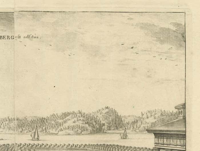 Rosersberg Palace And Gardens Near Stockholm In The Baroque Splendor Of 1695 photo Art