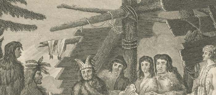 Encounter At Lituya Bay: French Explorers Among The Tlingit, 1786 photo for sale