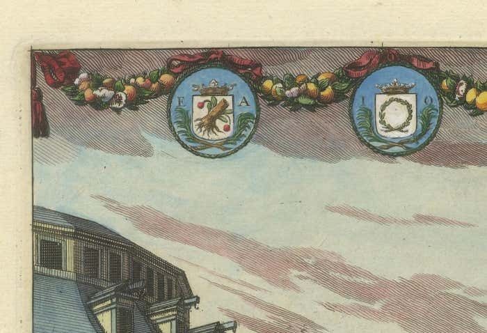 Banking On Prosperity: Södra Bancohuset Of Stockholm In A 1691 Swidde Engraving photo buy