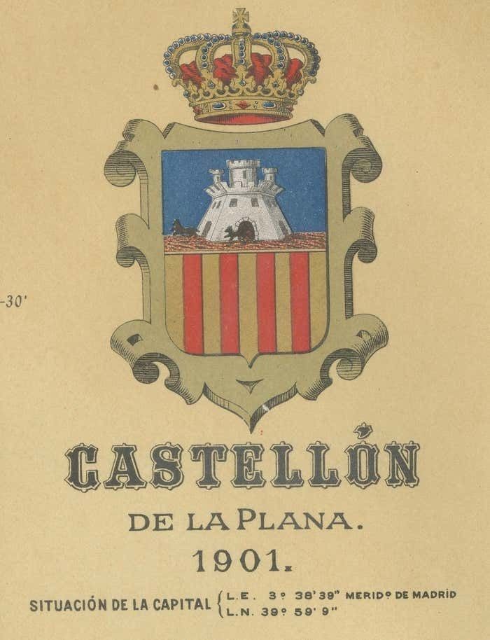 Castellon De La Plana 1901: A Cartographic Perspective Of The Valencian Coast photo 457.0