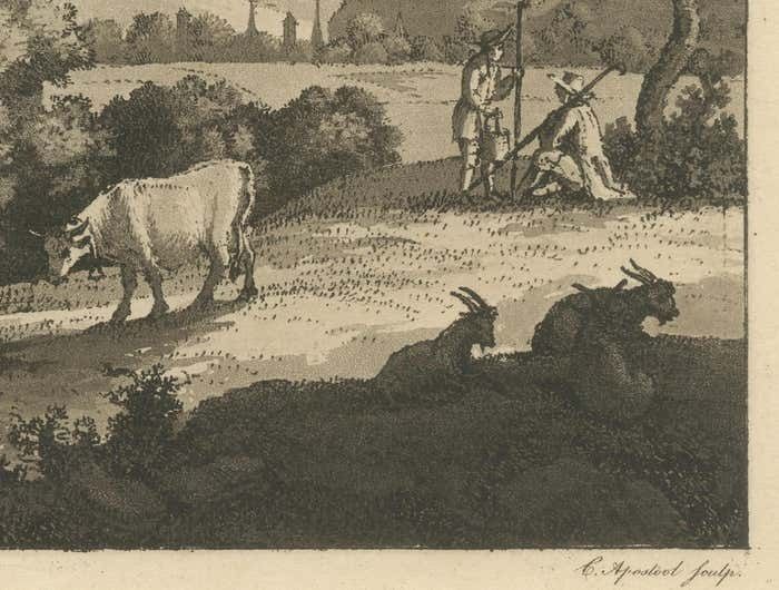 The Valley Of Inspruck: An 18th Century Engraved Perspective, 1792 photo Art