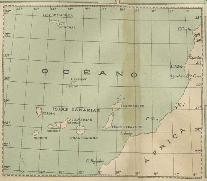 Islands Of Fire And Whispers: The Canary Islands In 1902 photo furniture
