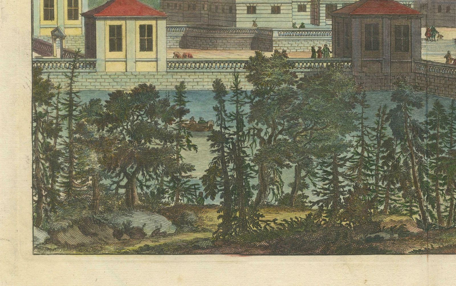 Baroque Splendor: Ericsberg Castle In Swidde's Suecia Antiqua Et Hodierna, 1690 photo for sale