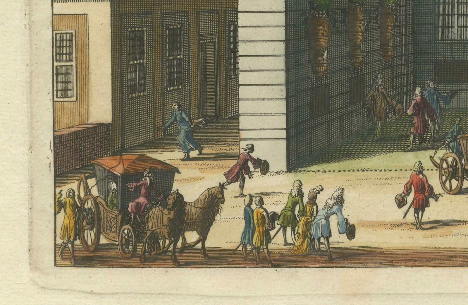 Baroque Dignity: Tessin Palace In Stockholm Captured By J. Van Den Aveelen, 1702 photo vinterior