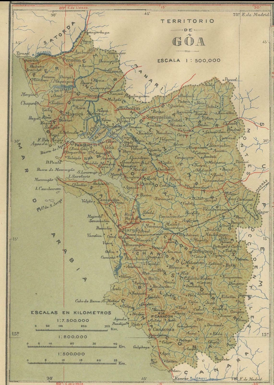 Empire's Tapestry: Mapping Portugal's Global Legacy In 1903 photo furniture