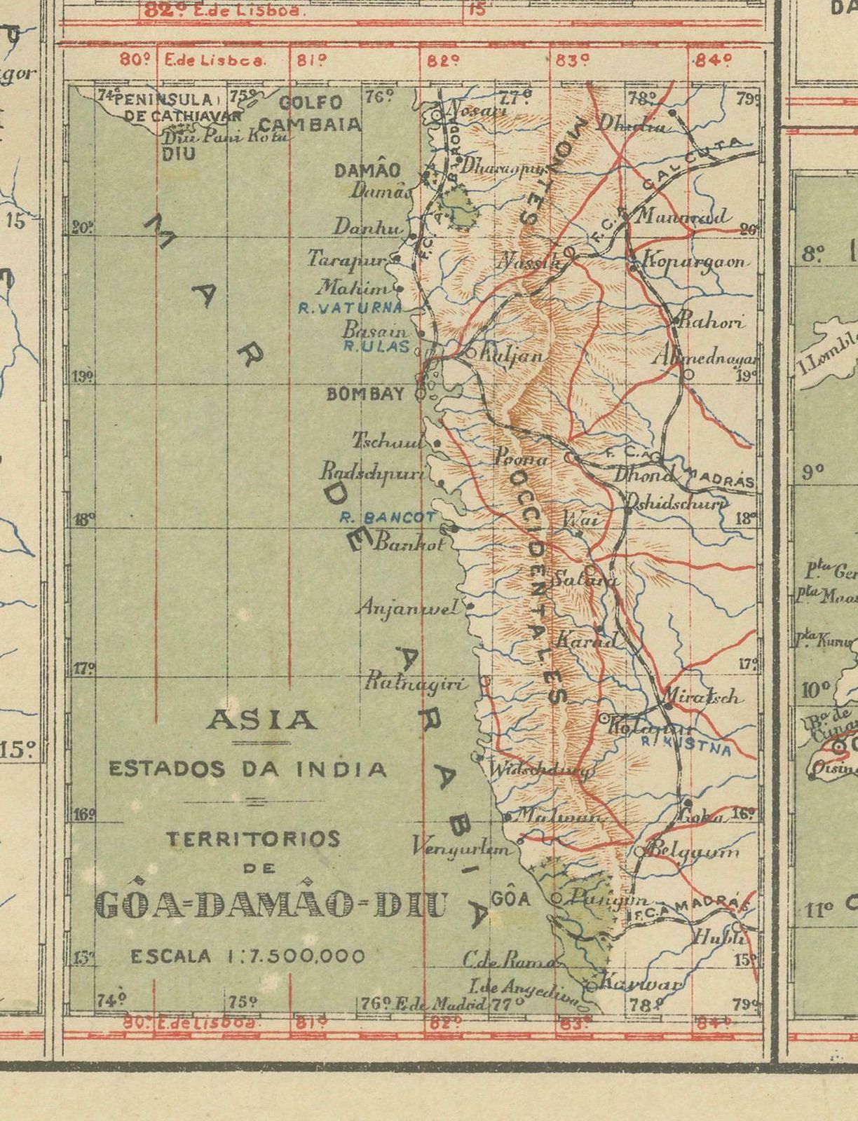 Empire's Tapestry: Mapping Portugal's Global Legacy In 1903 photo 370.0