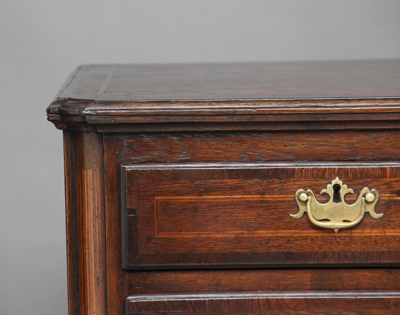 18th Century Oak Chest Of Drawers photo furniture