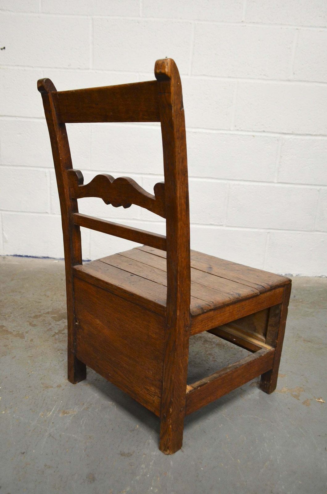 Antique Childrens Chair, 1700s photo 80.0