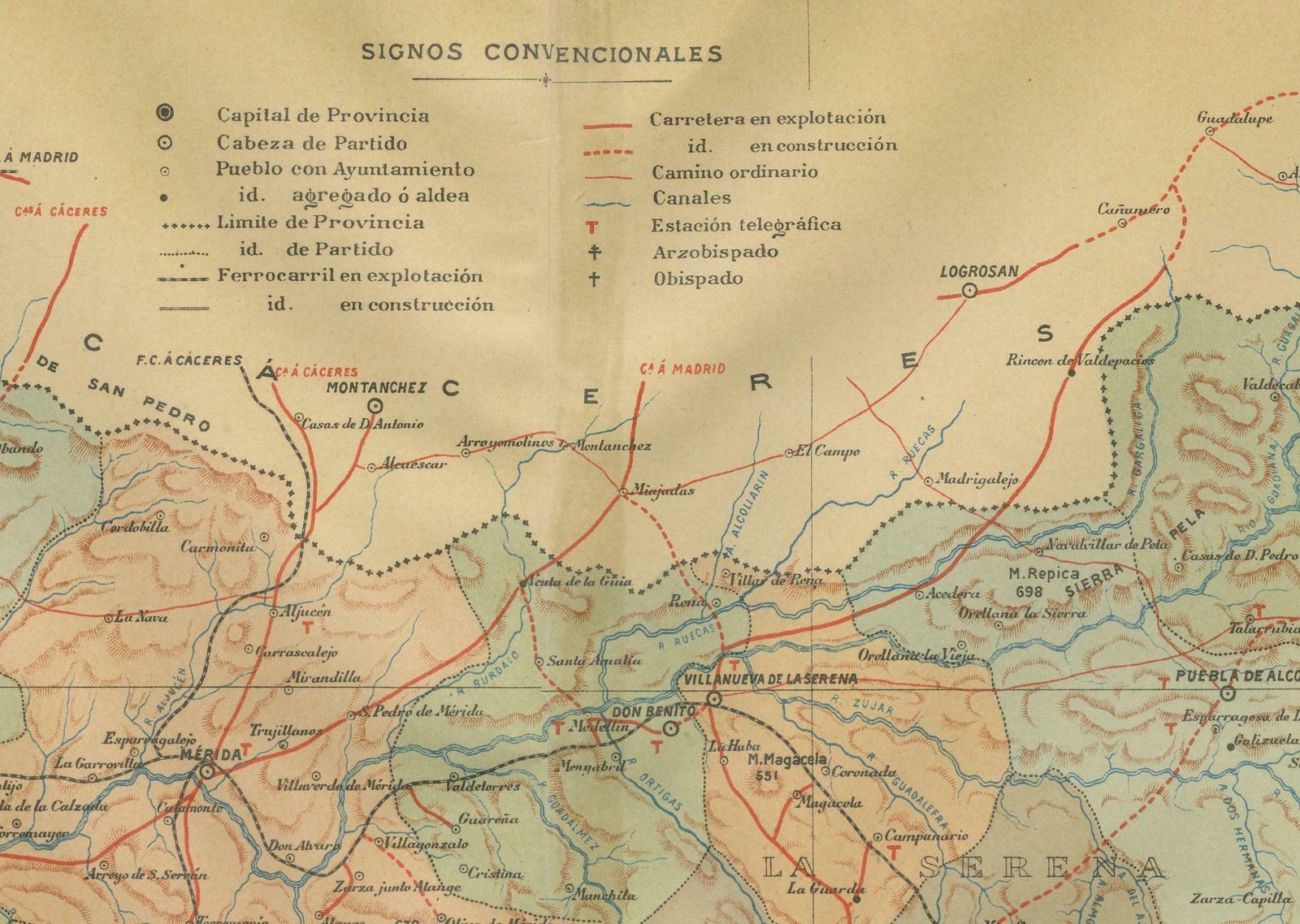 Badajoz 1901: A Cartographic Record Of Extremadura's Largest Province In Spain photo for sale