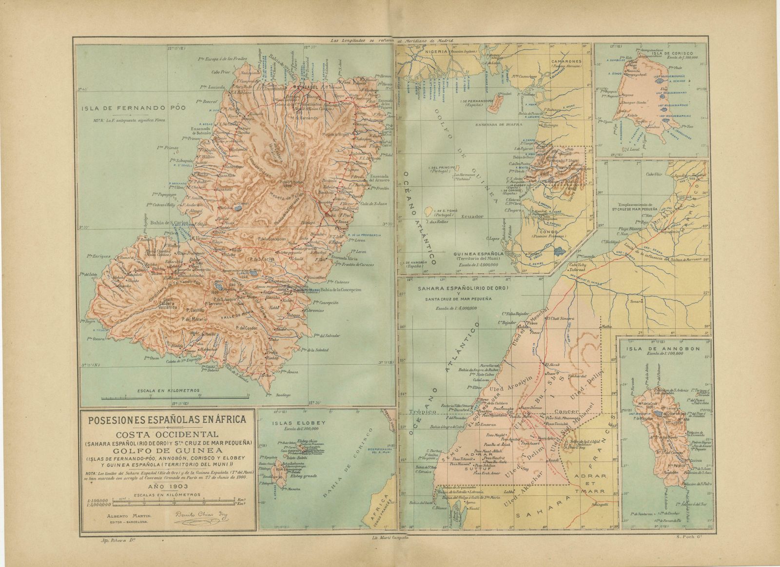 Echoes Of Empire: Spanish Territories In West Africa, 1903 photo furniture