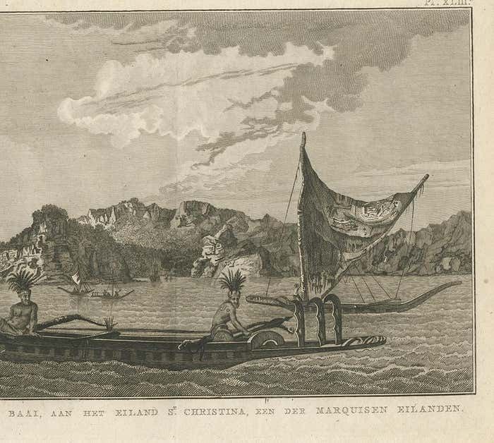 Resolution Bay On St. Christina: A Glimpse Of The Marquesas In Cook's Voyages photo Art