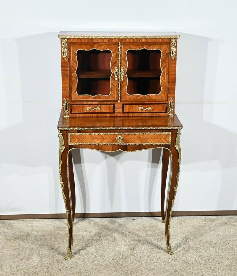 Little Happiness Of The Day In Rosewood, Louis XV Style – Mid 19th Century photo furniture