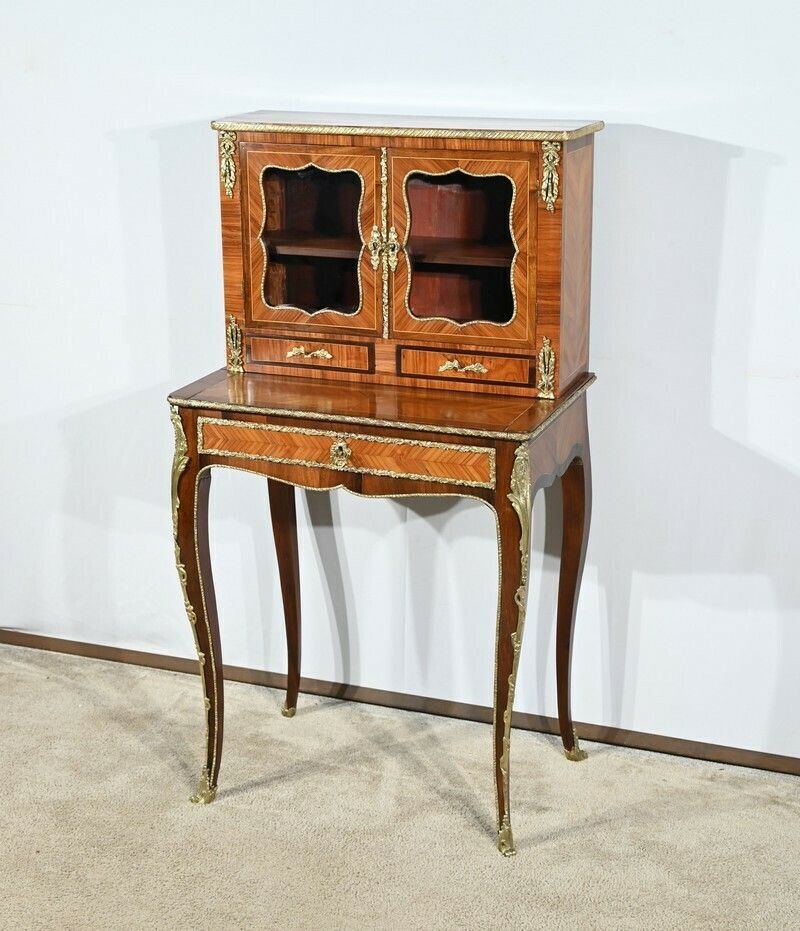 Little Happiness Of The Day In Rosewood, Louis XV Style – Mid 19th Century photo Furniture