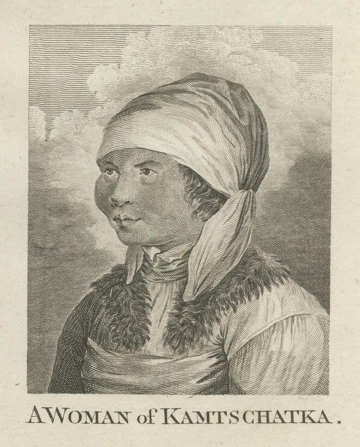 Indigenous Peoples Of The Bering Sea: Portraits From The 18th Century Engravings photo for sale
