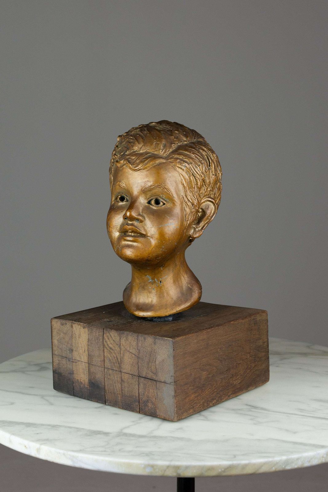 Artist’s Model Bust Of A Young Boy, 20th Century. Not Signed photo for sale