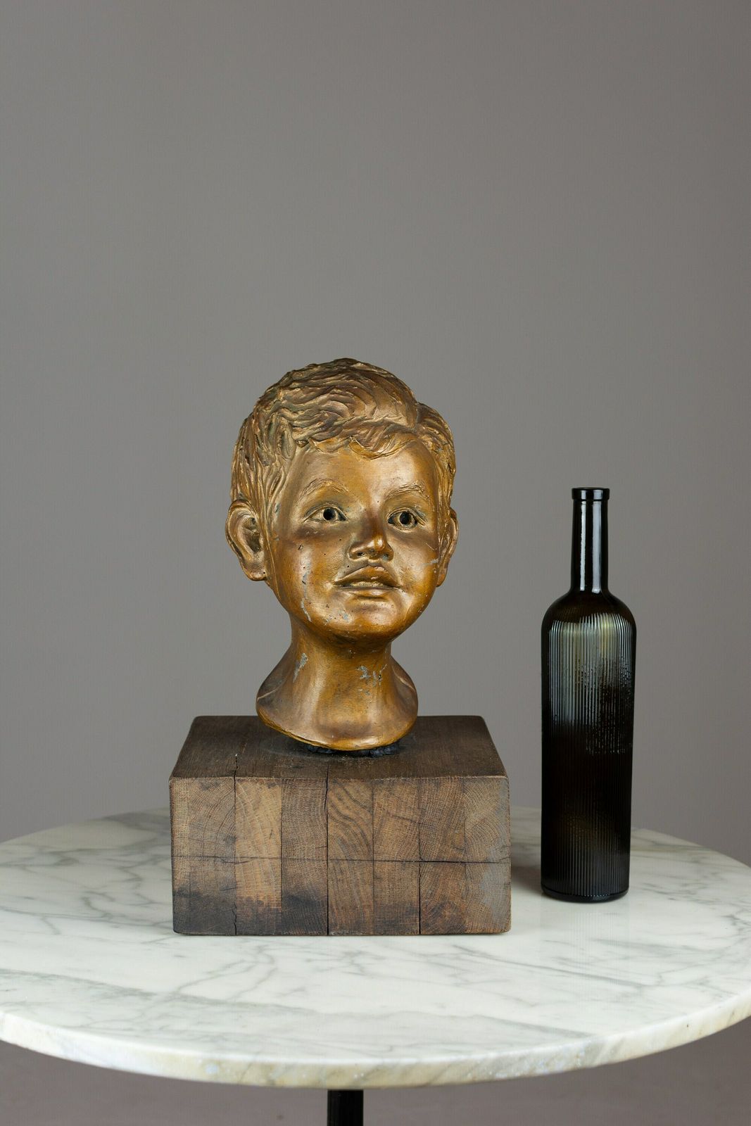 Artist’s Model Bust Of A Young Boy, 20th Century. Not Signed photo buy