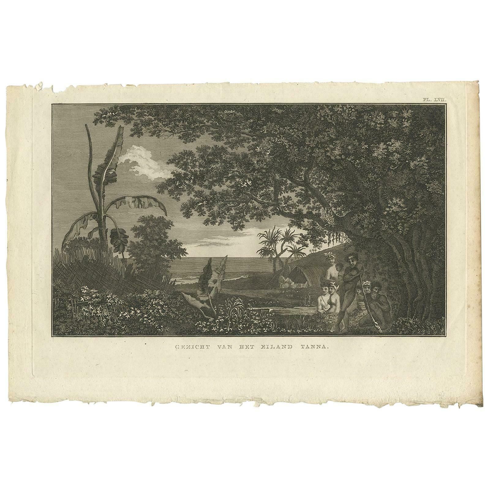 View Of Tanna Island: A Glimpse Into Vanuatu From Cook's Voyages, 1803