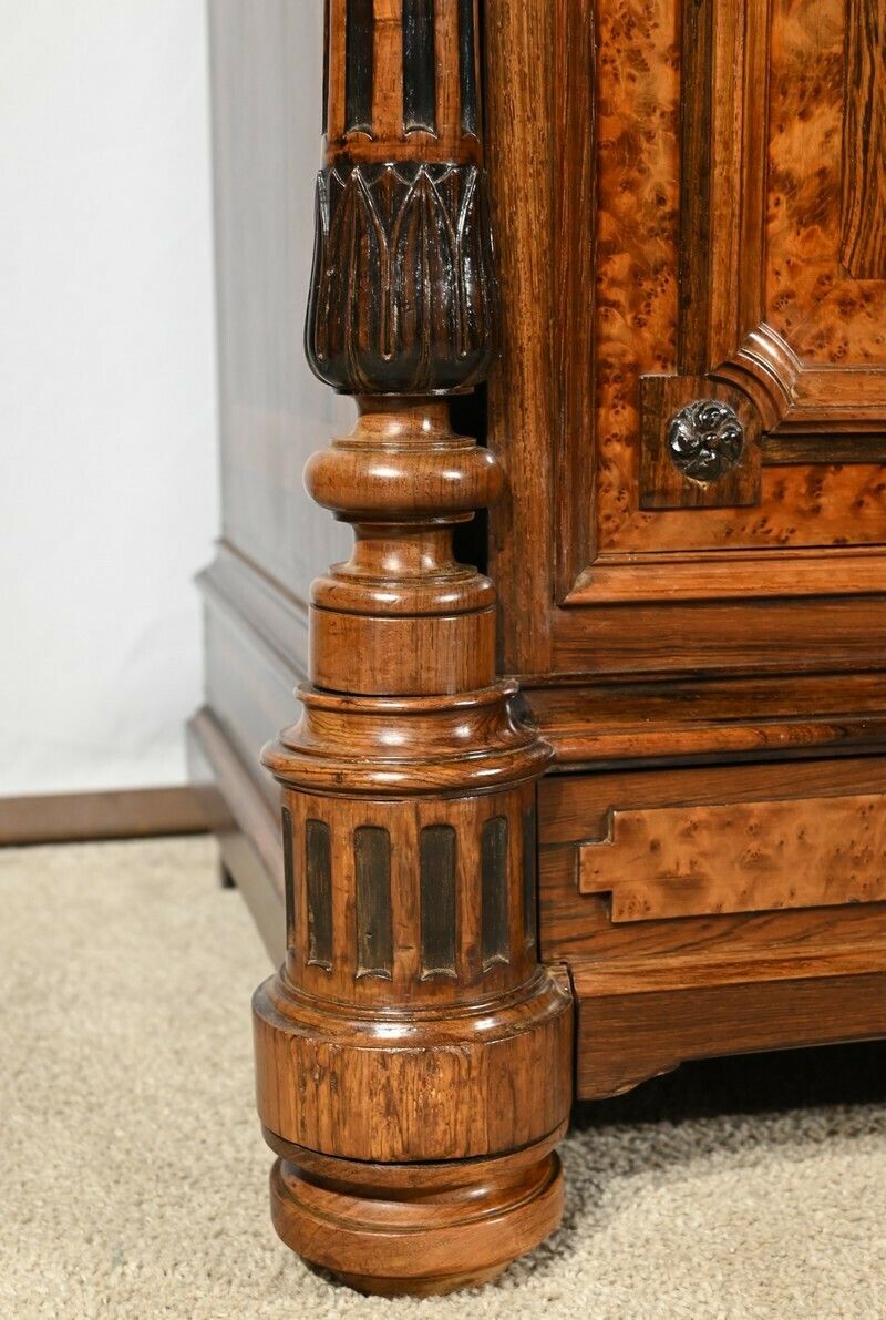 3810.16935444 Commode Buffet In Amboyna Burl And Rosewood, Louis XVI Style – 2nd Part 19th photo