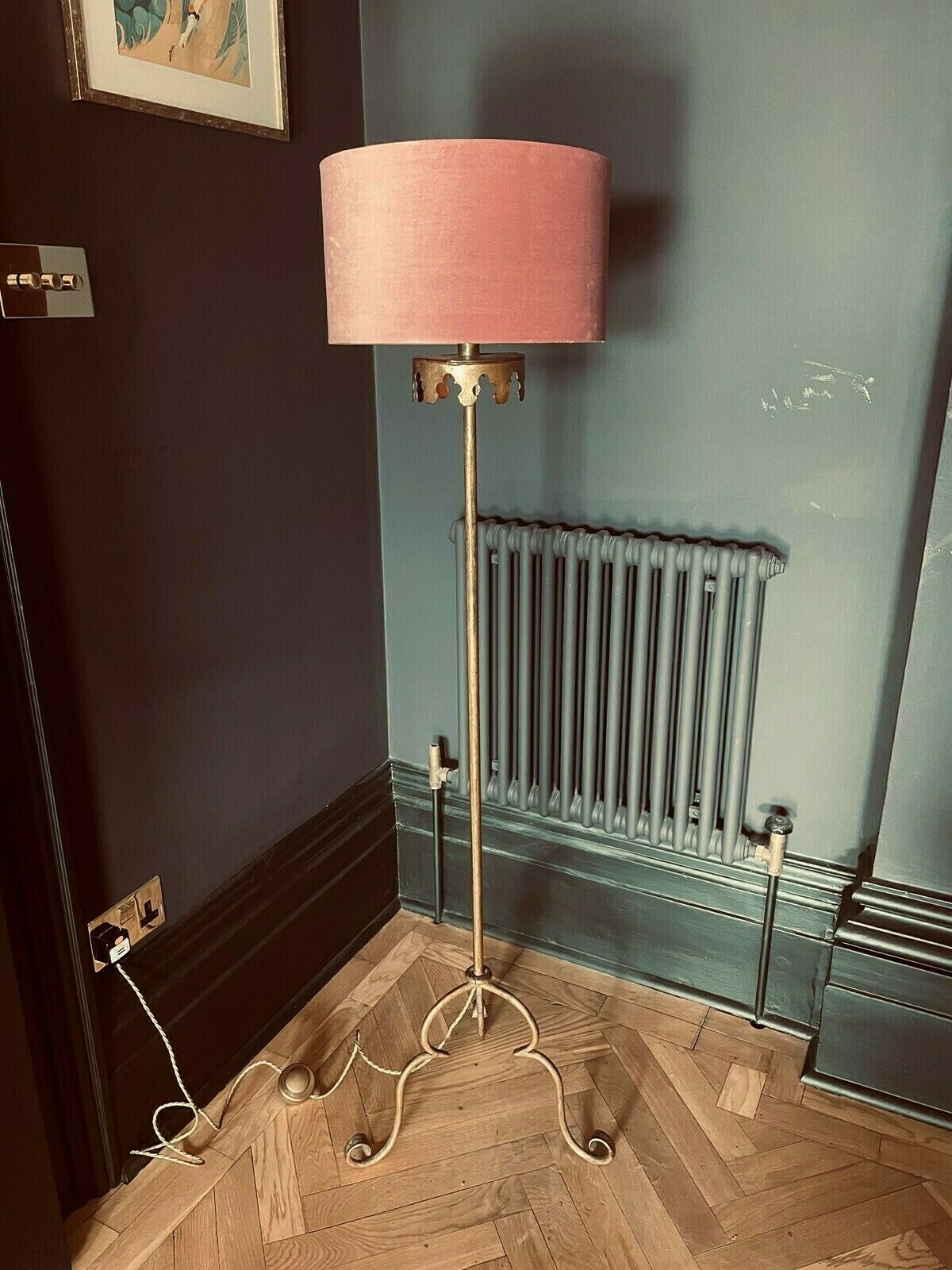 Mid Century Spanish ‘Crown’ Floor Lamp