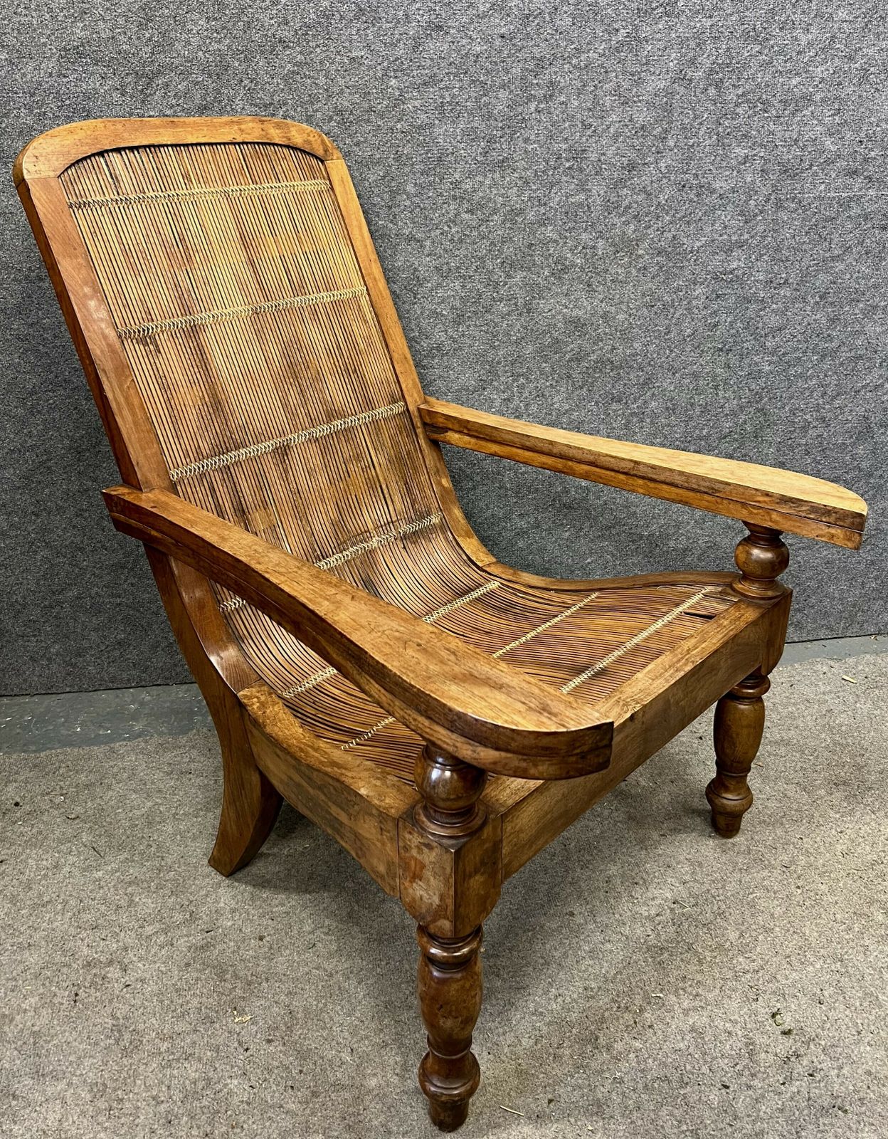 2 Teak Plantation Chairs, 1920s photo Furniture
