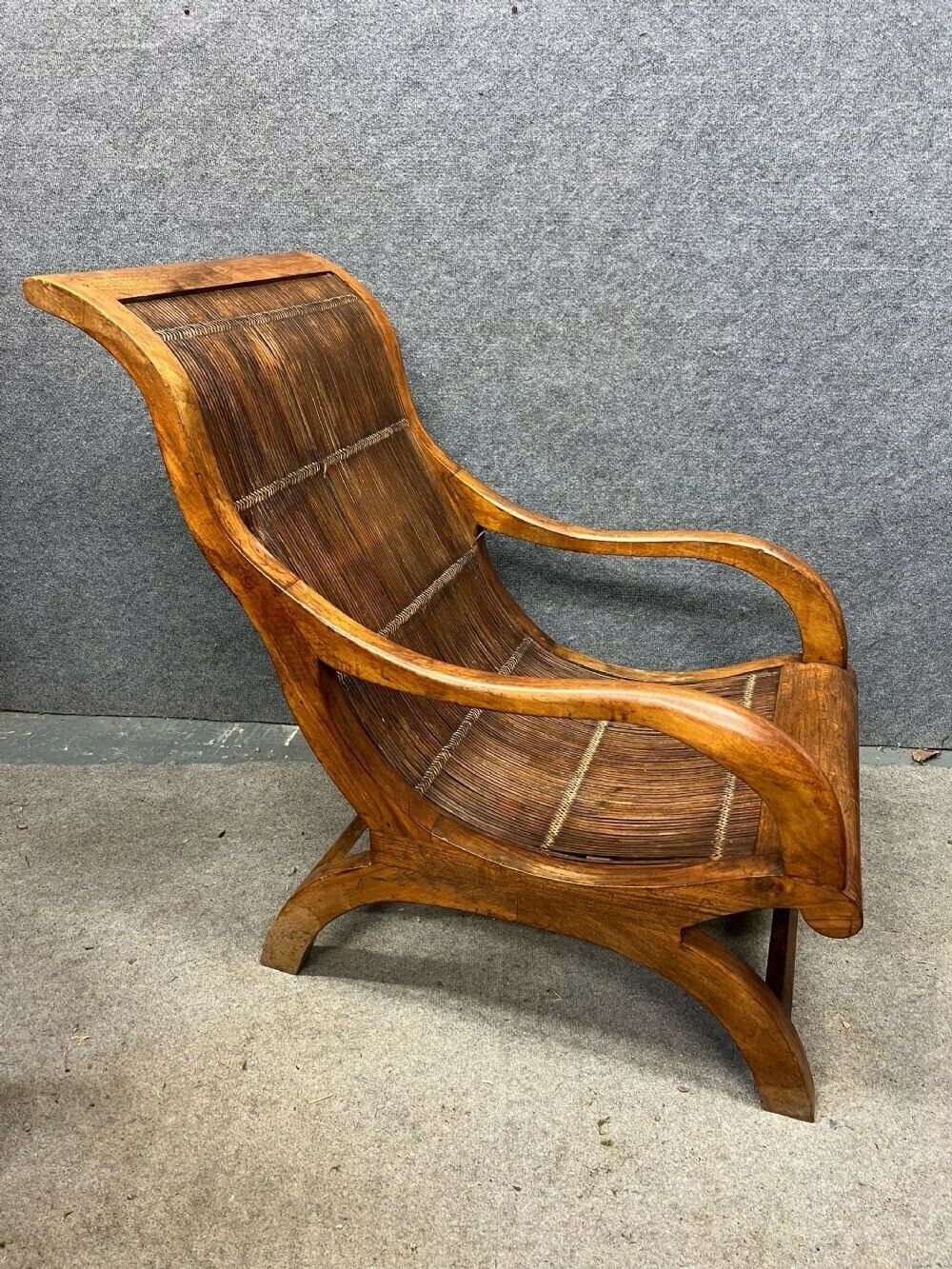2 Teak Plantation Chairs, 1920s photo 935.0