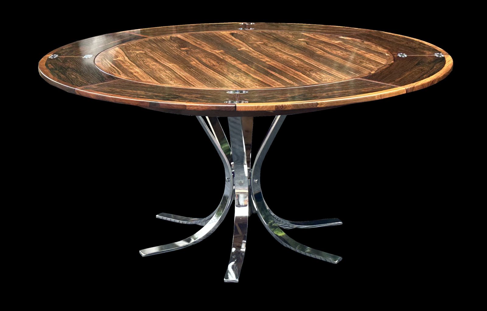 Santos Rosewood Flip Flap Or Lotus Dining Table By Dyrlund