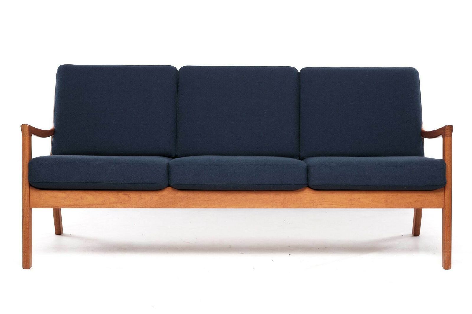 Sofa, Teak, Ole Wanscher For Poul Jeppesen, '60s, New Upholstery And Cover photo furniture