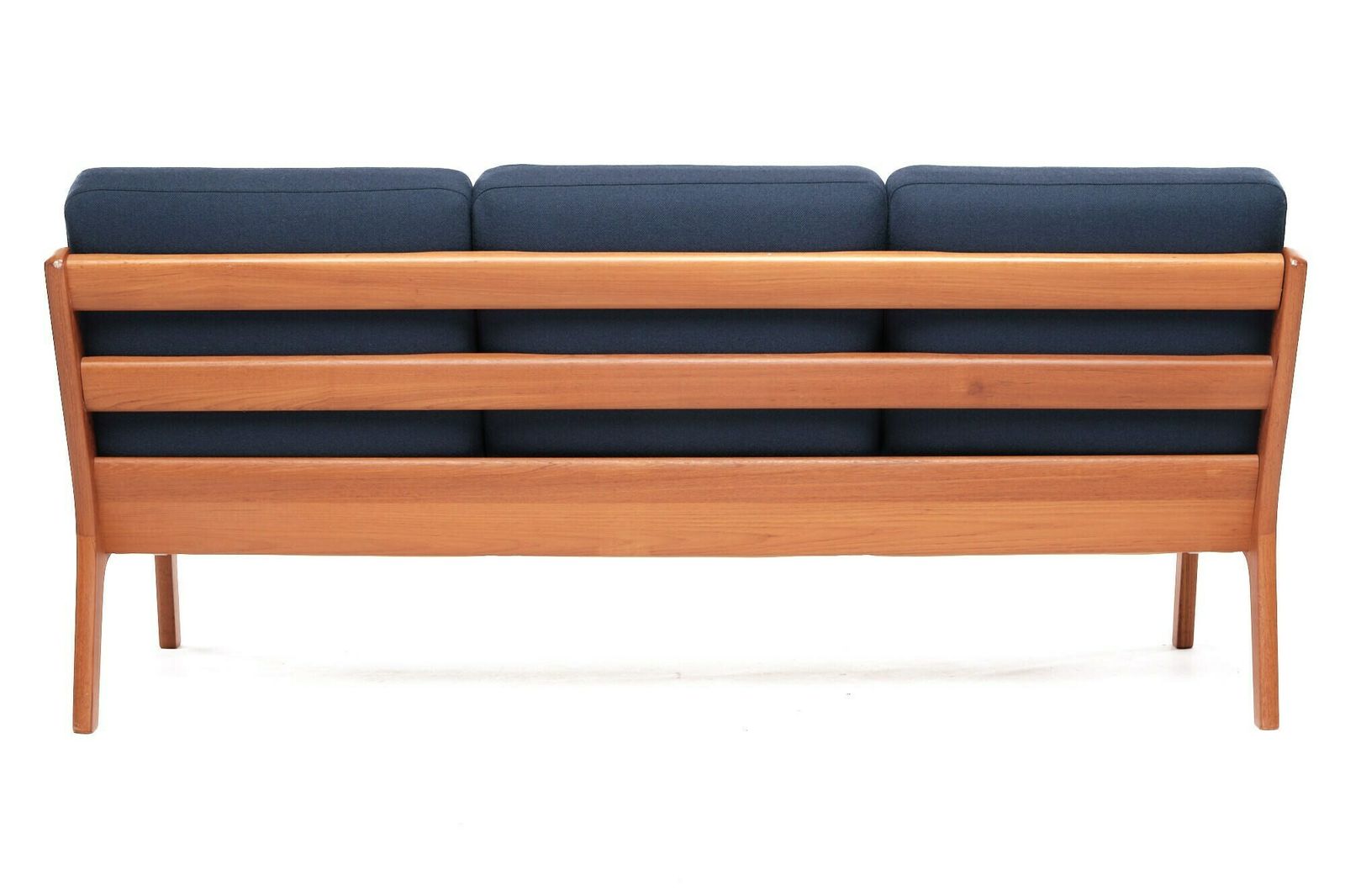 Sofa, Teak, Ole Wanscher For Poul Jeppesen, '60s, New Upholstery And Cover photo vinterior