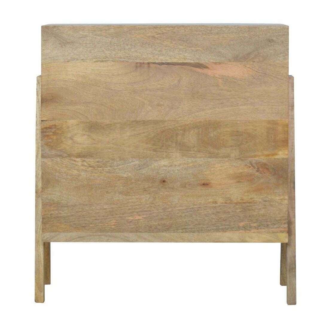Mid Century Modern Style V Shaped Chest Of 3 Drawers photo vintage