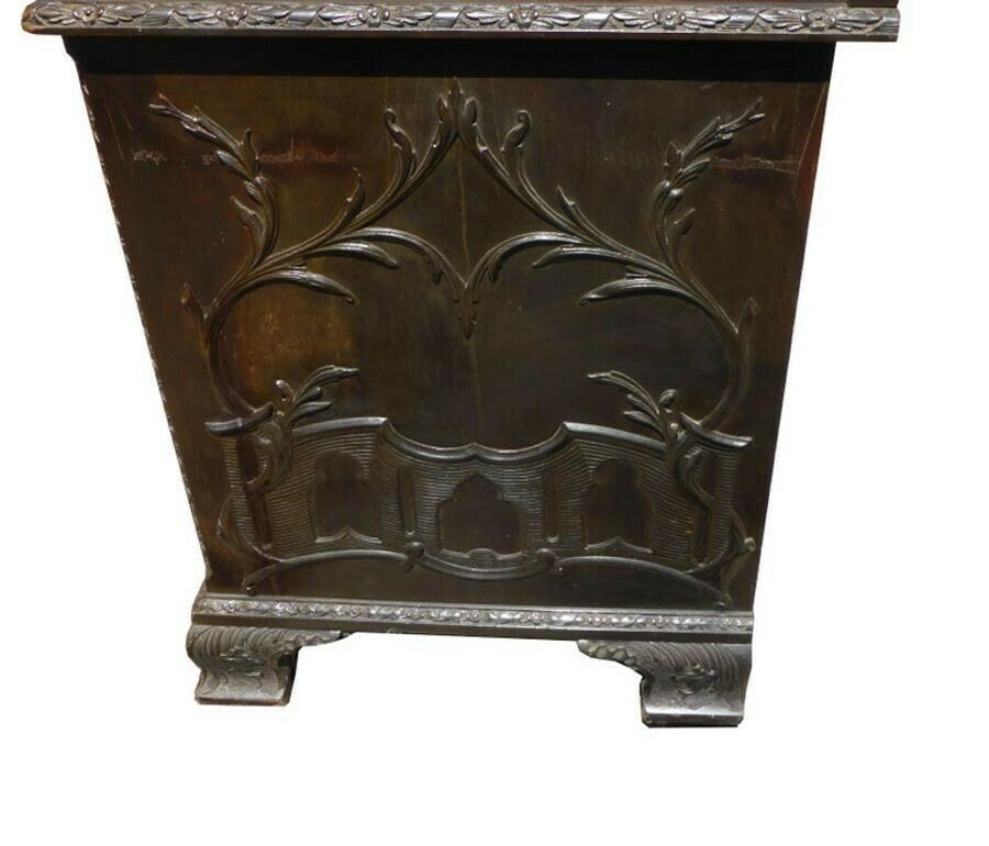 19th Century Mahogany Chinese Chippendale Desk photo Furniture